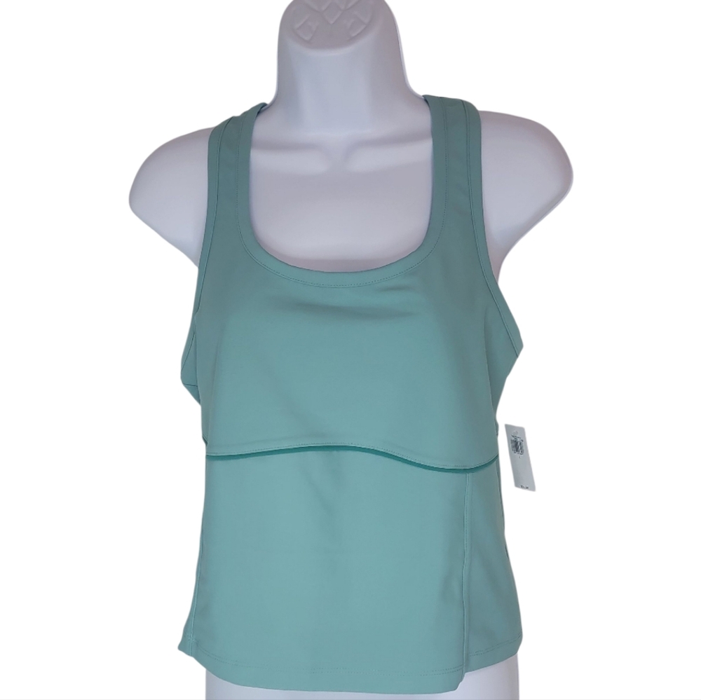 Old Navy Active Powersoft Women's Mint Green Raceeback Tank Top